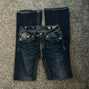 Girls Bootcut Miss Me Jeans
